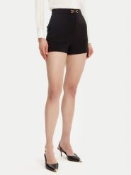 Elisabetta Franchi Szorty materiałowe SH-007-51E2-V240 Czarny Regular Fit. Czarne szorty Elisabetta Franchi, bez wzorów, z materiału. Za 989.99 zł.