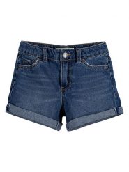 Levi's Kids Szorty dżinsowe w kolorze niebieskim rozmiar: 158. Niebieskie szorty Levi's Kids, z aplikacjami, ze skóry, klasyczne. Za 52.92 zł.