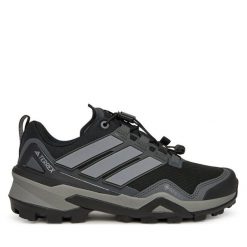 Trekkingi adidas. Czarne buty trekkingowe adidas, z gore-texu, bez zapięcia. Za 749.99 zł.