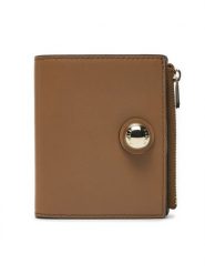 Furla Mały Portfel Damski Sfera WP00458 AX0733 Brązowy. Brązowe portfele Furla, bez wzorów, ze skóry. Za 679.99 zł.