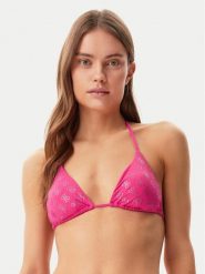 Guess Góra od bikini E5GJ13 MC040 Różowy. Czerwone bikini Guess, z aplikacjami, z syntetyku. Za 209.99 zł.