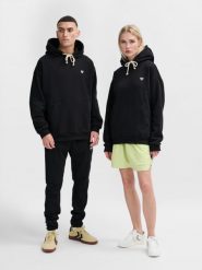 Bluza z kapturem Hummel Loose Bee. Czarne bluzy z kapturem Hummel, na jesień, xl, z aplikacjami, z bawełny, z kapturem, na fitness i siłownię. Za 256.85 zł.