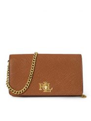 LAUREN RALPH LAUREN Torebka 432966784007 Brązowy. Brązowe kopertówki Lauren Ralph Lauren, bez wzorów, ze skóry, wizytowe, bez dodatków. Za 839.99 zł.