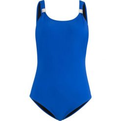 Kostium kąpielowy wyszczuplający bonprix błękit królewski. Bielizna modelująca marki bonprix. Za 129.99 zł.
