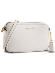 MICHAEL Michael Kors Torebka Crossbodies 32F7GGNM8L Biały. Białe kopertówki MICHAEL Michael Kors, bez wzorów, ze skóry, wizytowe, bez dodatków. Za 759.99 zł.