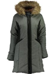 Canadian Peak Parka "Cyrielle" w kolorze szarym rozmiar: S. Szare płaszcze Canadian Peak, s, bez wzorów, bez kaptura. Za 207.39 zł.
