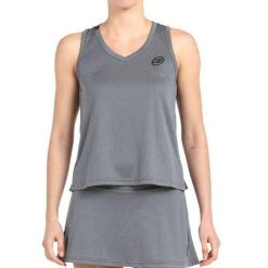 Bullpadel Diles Woman T-shirt. Czarne t-shirty bullpadel, bez wzorów, sportowe, bez kołnierzyka, bez ramiączek. Za 191.45 zł.