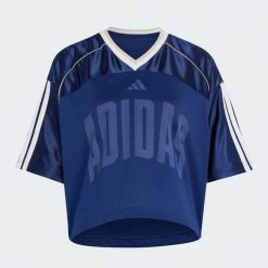 KOSZULKA STADIUM MESH. Niebieskie t-shirty sportowe adidas, s, bez wzorów, z materiału, bez ramiączek, do koszykówki. Za 199.00 zł.