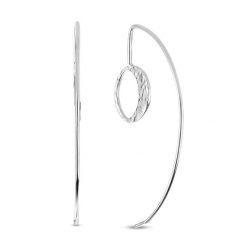 Violet Hamden Kolczyki Violet Hamden Luna Luminous - 925 sterling silver 1 ct Damski. Szare kolczyki Violet Hamden. Za 208.99 zł.