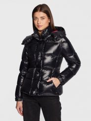 Add Kurtka puchowa 6AW771 Czarny Regular Fit. Czarne kurtki Add, na zimę, bez wzorów, z puchu, bez kaptura. Za 1,059.00 zł.