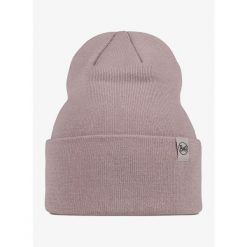 Czapka zimowa Buff Lilon - rosewood. Czerwone czapki zimowe Buff, bez wzorów, sportowe. W wyprzedaży za 77.94 zł.