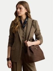 LAUREN RALPH LAUREN Torebka 431P18464003 Brązowy ciemny. Brązowe torebki klasyczne Lauren Ralph Lauren, bez wzorów, z nubiku, bez dodatków. Za 2,399.00 zł.