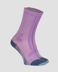 Skarpety X-Socks Trailrun Discover Crew. Fioletowe skarpetki X-Socks, bez wzorów. Za 72.00 zł.