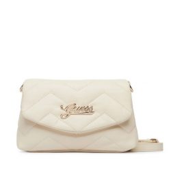 Torebka Guess. Białe listonoszki Guess, z aplikacjami, bez dodatków. Za 264.99 zł.