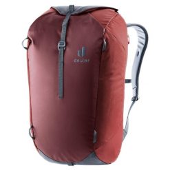 Plecak wspinaczkowy Deuter Gravity Motion. Czerwone plecaki Deuter, bez wzorów, bez dodatków. Za 455.99 zł.