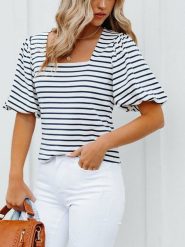 Milan Kiss Bluzka w kolorze białym rozmiar: XL. Białe bluzki Milan Kiss, xl, bez wzorów, z wiskozy, bez kołnierzyka, bez ramiączek. Za 126.99 zł.