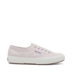 Klasyczne buty treningowe Superga 2750-Cotu. Czerwone buty treningowe Superga, bez wzorów, z bawełny, bez zapięcia, tenisowe. Za 372.70 zł.