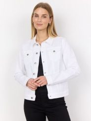 Soyaconcept® Kurtka Kobiety Bawełna biały, S. Białe kurtki s, bez wzorów, z bawełny, bez kaptura. Za 279.95 zł.
