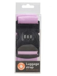 Beagles Pas w kolorze fioletowym do walizki - dł. 190 cm rozmiar: onesize. Różowe walizki Beagles. Za 74.99 zł.