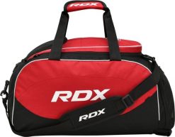 Torba treningowa RDX Gym Kit. Czarne torby sportowe RDX SPORTS, bez wzorów, z materiału. Za 249.99 zł.