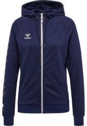 Damska bawełniana bluza z kapturem zapinana na zamek Hummel Move Grid. Niebieskie bluzy Hummel, na wiosnę, xs, bez wzorów, z bawełny, klasyczne, bez ramiączek, z kapturem. Za 287.50 zł.