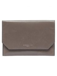 Liebeskind Berlin Skórzany portfel "Pouch M" w kolorze szarobrązowym - 23 x 16 x 1 cm rozmiar: onesize. Brązowe portfele Liebeskind Berlin, bez wzorów, z materiału. Za 267.29 zł.