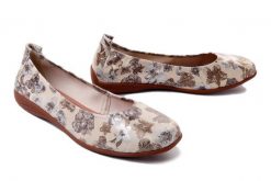 JOSEF SEIBEL 74801 372 232 Fenja 01 creme-multi, baleriny damskie. Brązowe baleriny Josef Seibel, bez wzorów, ze skóry, bez obcasa, bez zapięcia. Za 323.91 zł.