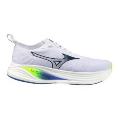 Buty do biegania Mizuno Neo Zen 2. Białe buty do biegania Mizuno, bez wzorów, bez zapięcia, do biegania. Za 649.95 zł.