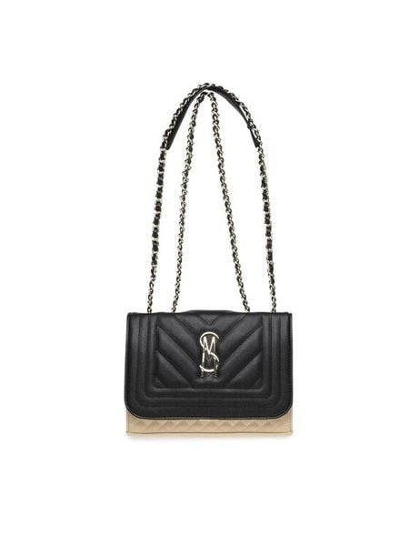 Steve Madden Torebka Bcala Crossbody SM13000617-02002-BOB Czarny. Czarne listonoszki Steve Madden, bez wzorów, ze skóry, bez dodatków. Za 739.99 zł.