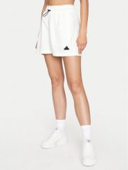 Adidas Szorty sportowe City Escape Woven IW5208 Biały Loose Fit. Białe szorty sportowe adidas, bez wzorów, z syntetyku. Za 139.99 zł.