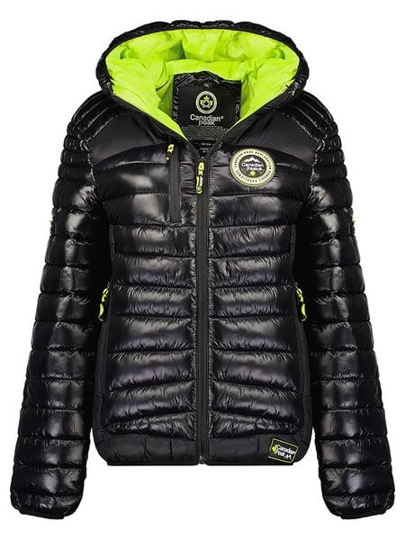 Canadian Peak Kurtka pikowana "Briouteaka" w kolorze czarnym rozmiar: XXL. Czarne kurtki Canadian Peak, xxl, bez wzorów, bez kaptura. Za 205.45 zł.