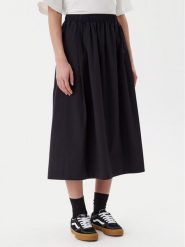 Vans Spódnica midi Francesca VN000M9R Czarny Regular Fit. Czarne spódnice Vans, l, bez wzorów, z bawełny, midi. Za 219.99 zł.