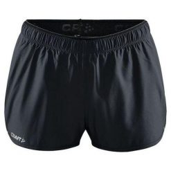 Szorty damskie Craft Adv Essence 2" Stretch. Czarne szorty sportowe Craft, bez wzorów, na fitness i siłownię. W wyprzedaży za 172.80 zł.