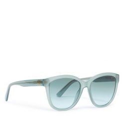 Okulary przeciwsłoneczne LOVE MOSCHINO. Zielone okulary przeciwsłoneczne Love Moschino, bez wzorów. Za 349.99 zł.