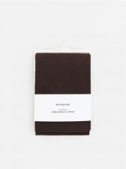 Gładkie legginsy 60 DEN - brązowy. Brązowe legginsy Reserved, bez wzorów, z dzianiny. Za 59.99 zł.