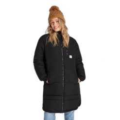 Damska wodoodporna kurtka outdoorowa Protest Prtadorey. Czarne kurtki Protest, na zimę, l, bez wzorów, bez kaptura. Za 579.99 zł.