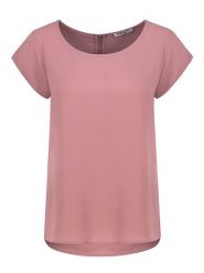 Sublevel Bluzka w kolorze szaroróżowym rozmiar: XL. Różowe bluzki Sublevel, xl, bez wzorów, bez kołnierzyka, bez ramiączek. Za 66.00 zł.