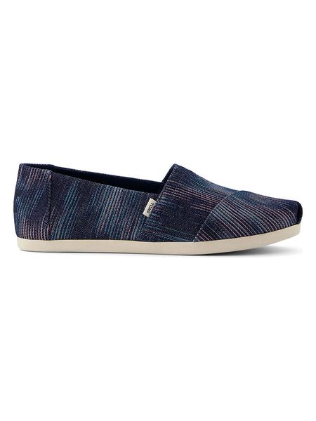 TOMS Espadryle w kolorze granatowym rozmiar: 35,5. Niebieskie espadryle TOMS, bez wzorów, bez obcasa. Za 91.77 zł.