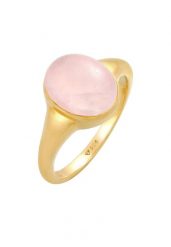 Elli Damski Sygnet Oval Trend Chunky z różowym kwarcem w srebrze 925 Sterling Silver Pierścionki 1 ct. Czerwone pierścionki Elli, z kwarcem, srebrne. Za 328.99 zł.