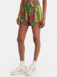 Adidas Szorty sportowe Farm Rio Pacer KD4624 Zielony Loose Fit. Zielone szorty sportowe adidas, bez wzorów, z syntetyku, na fitness i siłownię. Za 179.99 zł.