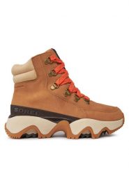 Sorel Trapery Kinetic™ Impact Conquest Wp NL5040-253 Brązowy. Brązowe traperki Sorel, bez wzorów, ze skóry, bez obcasa, bez zapięcia. Za 799.99 zł.