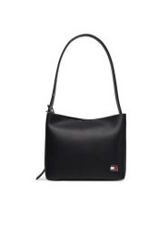 Tommy Jeans Torebka Tjw Cool Hobo Bag AW0AW17871 Czarny. Czarne torebki klasyczne Tommy Jeans, bez wzorów, z jeansu, bez dodatków. Za 439.99 zł.