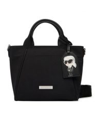 KARL LAGERFELD Torebka B3W30129 Czarny. Czarne torebki klasyczne KARL LAGERFELD, bez wzorów, ze skóry, bez dodatków. Za 779.99 zł.