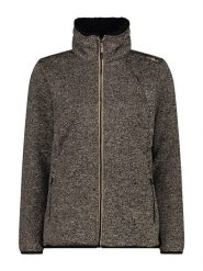 CMP Kurtka polarowa w kolorze jasnobrązowo-czarnym rozmiar: 38. Brązowe kurtki CMP, s, bez wzorów, z materiału, bez kaptura. Za 131.43 zł.