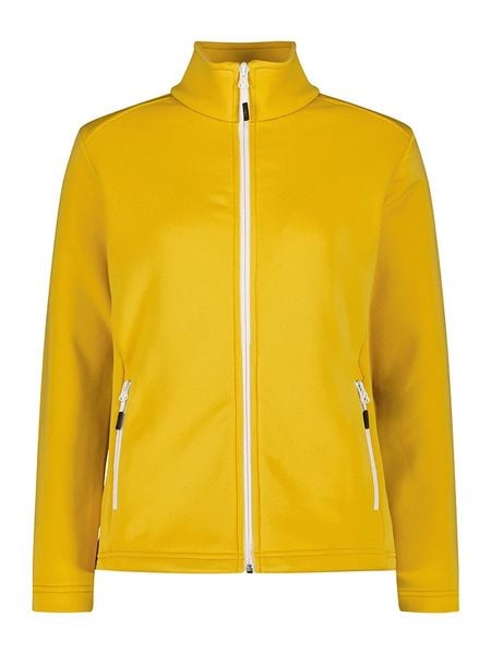 CMP Kurtka polarowa w kolorze żółtym rozmiar: 38. Żółte kurtki CMP, bez wzorów, z materiału, bez kaptura. Za 154.07 zł.