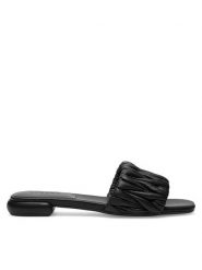 Badura Klapki FELICIE-V1328L-36-1 Czarny. Czarne klapki Badura, bez wzorów, ze skóry, bez obcasa, bez zapięcia. Za 229.99 zł.