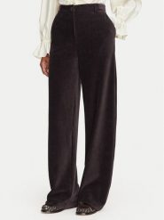 Marella Spodnie materiałowe Astrale 2623786014 Szary ciemny Regular Fit. Szare spodnie materiałowe Marella, bez wzorów, z bawełny. Za 849.99 zł.