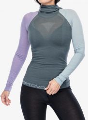 Bluza termoaktywna damska Ortovox 120 Comp Light Hoody. Zielone bluzy ORTOVOX, na zimę, m, bez wzorów, z dzianiny, bez ramiączek. Za 473.00 zł.