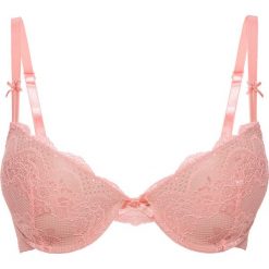 Sukienka dzianinowa z guzikami bonprix czarny bez. Fioletowe biustonosze bonprix, bez wzorów, z dzianiny, bez kołnierzyka, bez ramiączek. Za 74.99 zł.