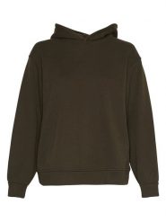 MOSS COPENHAGEN Bluza w kolorze khaki rozmiar: M/L. Brązowe bluzy Moss Copenhagen, l, bez wzorów, z kapturem. Za 180.49 zł.